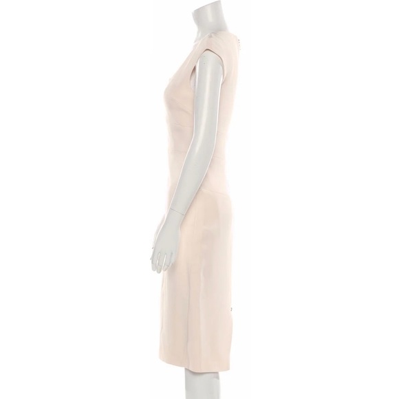Antonio Berardi Peach Sheath Dress US 4 IT 40 - Picture 3 of 13